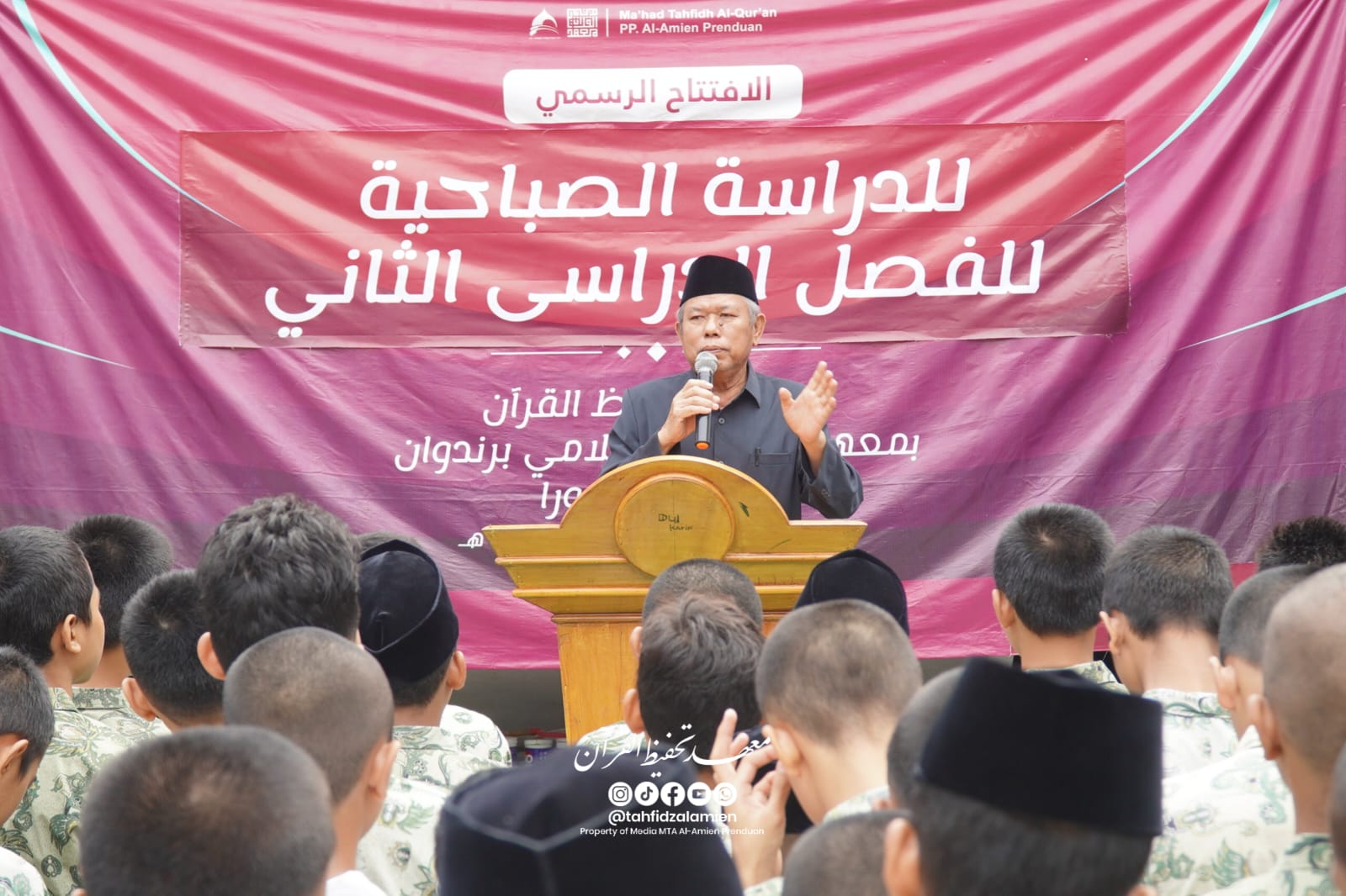 “Mata Adalah Sendok dari Perkataan”, Pembukaan Semester 2 Berlangsung Khidmah.