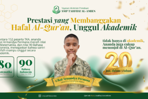 Santri SMP Tahfidz Al-Amien, Tunjukkan Prestasi Akademik dan Al-Qur’an Secara Seimbang